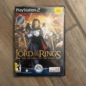 Lord Of The Rings Return Of The‎ King - Sony Playstation 2 Tested- Works!